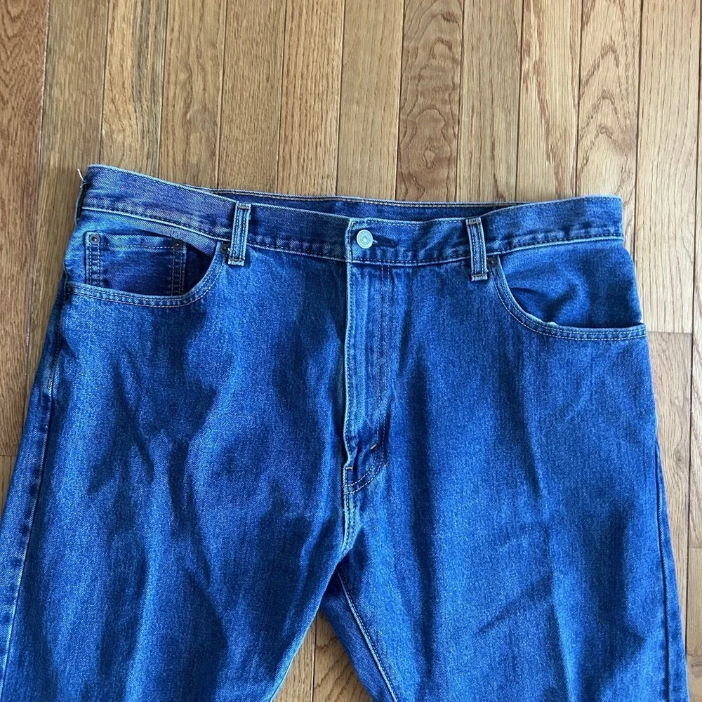 Levi's 517 Boot Cut Mens Jeans Size 40x30 (Actual 40x30) Blue Denim